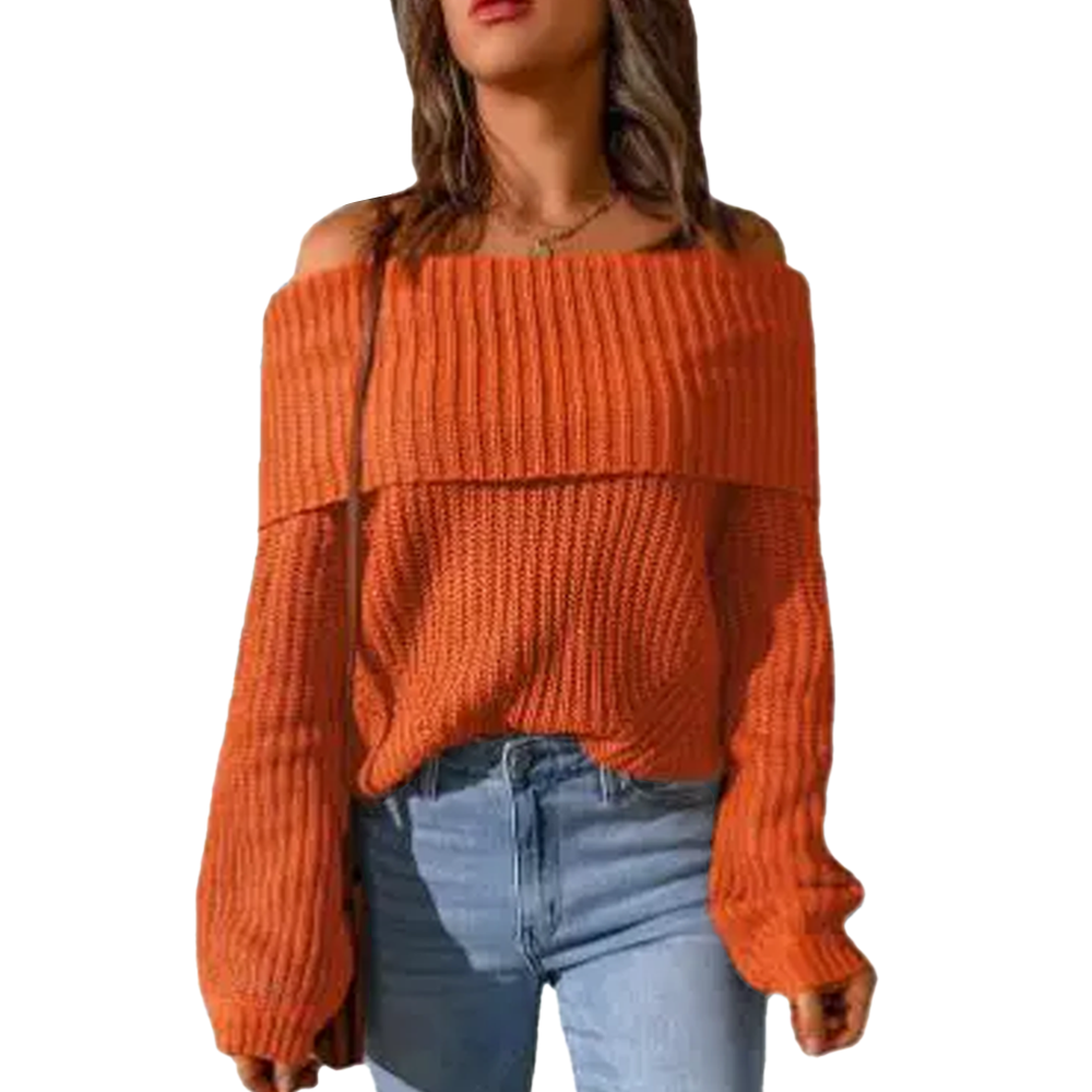 Off Shoulder Sweater