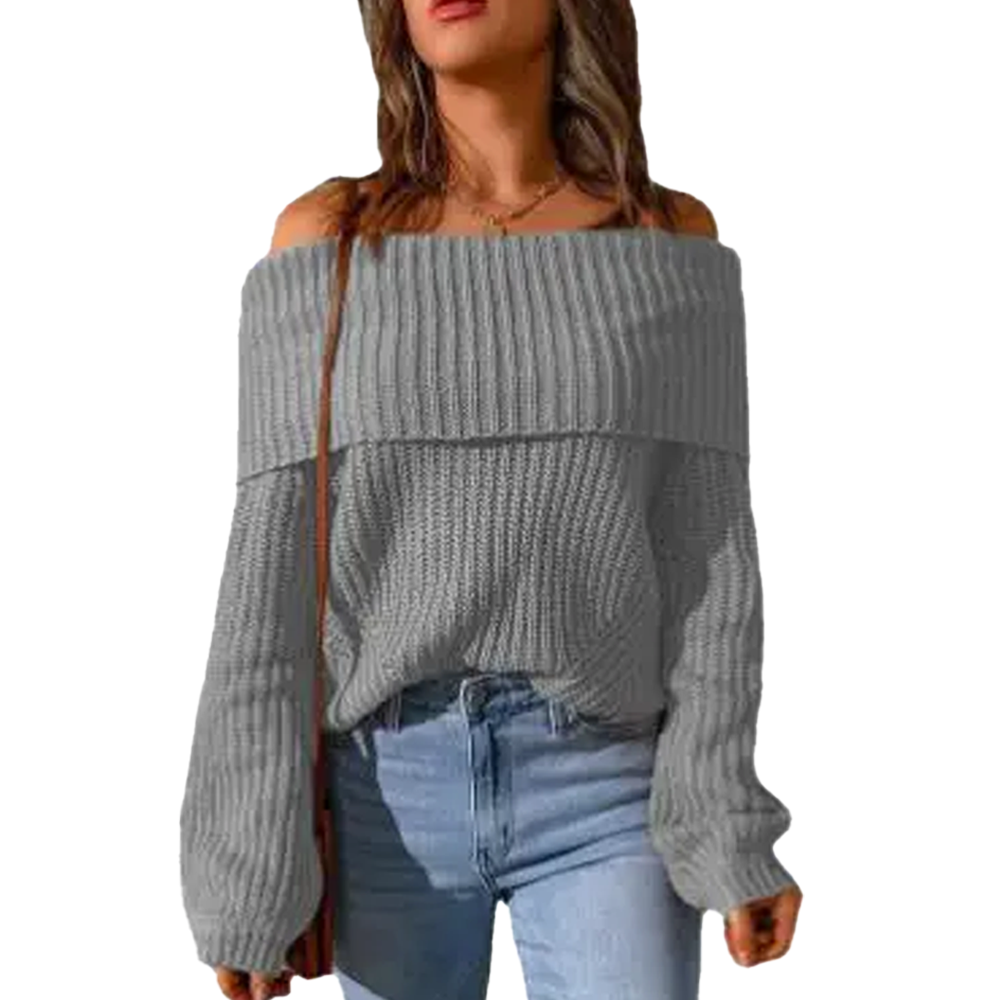 Off Shoulder Sweater