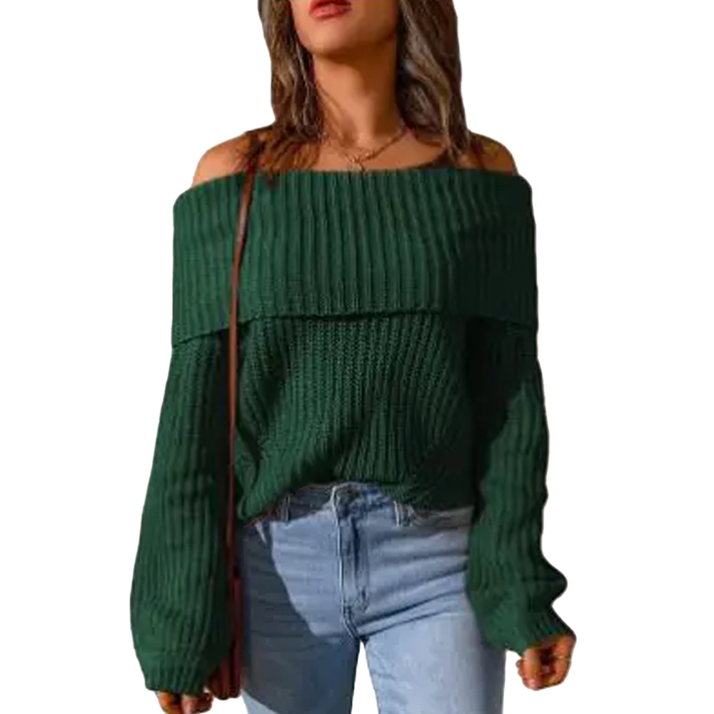 Off Shoulder Sweater