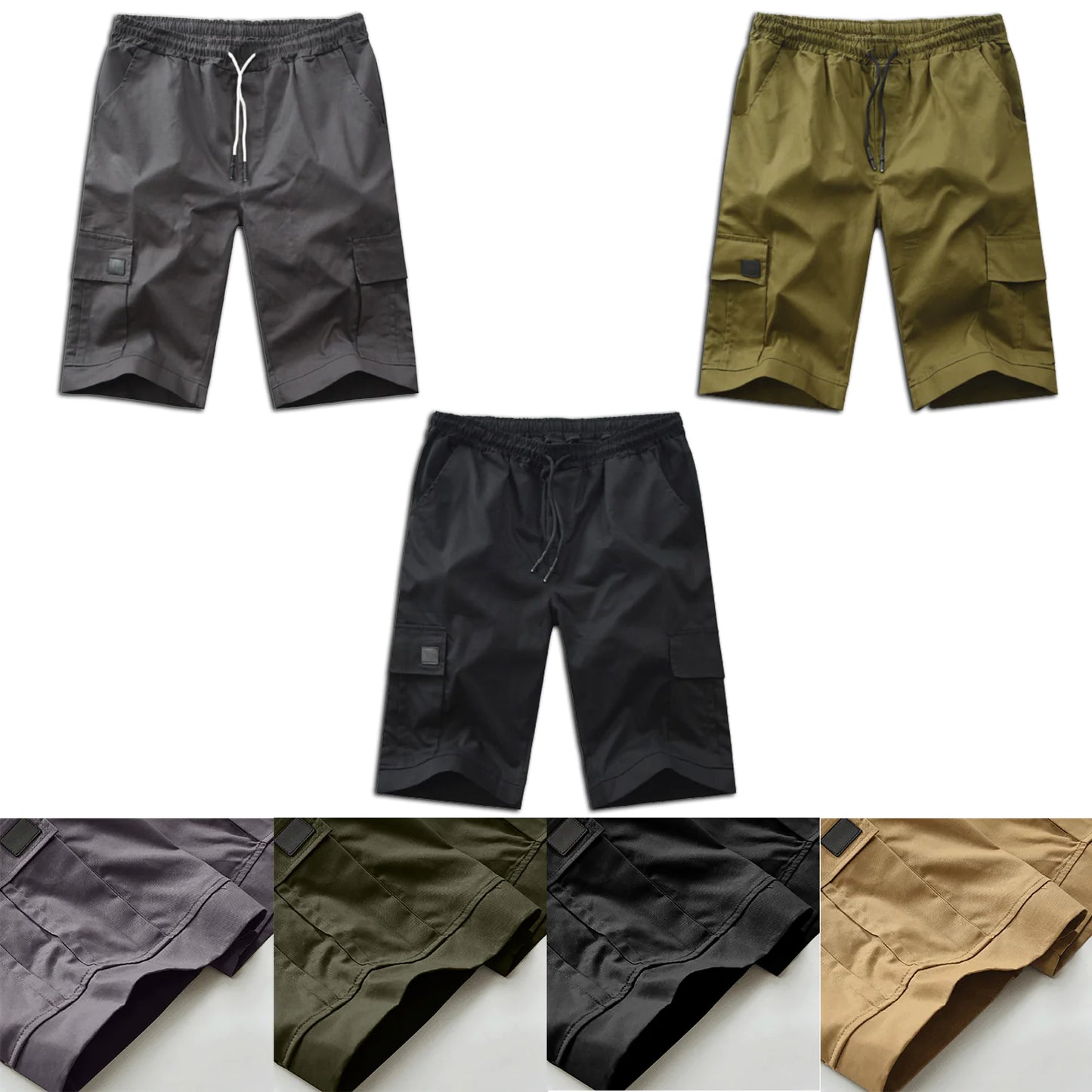 Chino Cargo Shorts