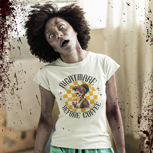 Nightmare Before Coffee Tee