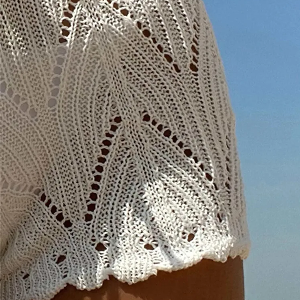 Crochet Knit Shorts