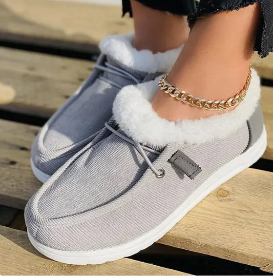 Cozy Plush Cotton Slippers