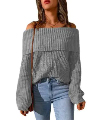 Off Shoulder Sweater