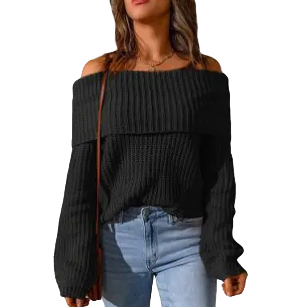 Off Shoulder Sweater