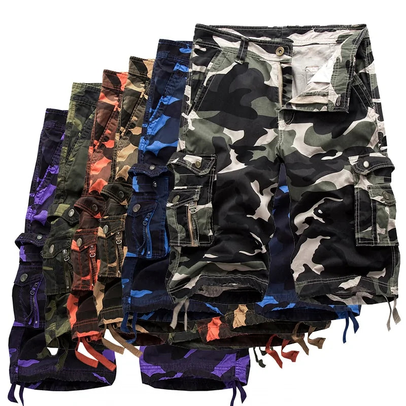 Camo Cargo Shorts