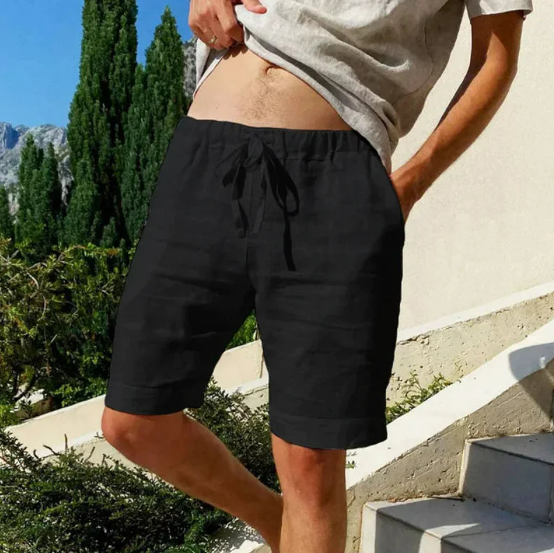 Linen Casual Shorts