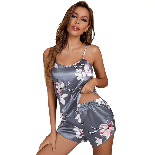 Printed Pajama Set