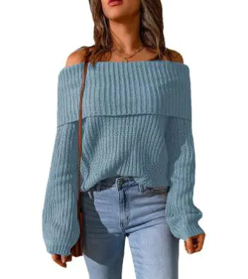 Off Shoulder Sweater