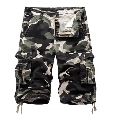 Camo Cargo Shorts