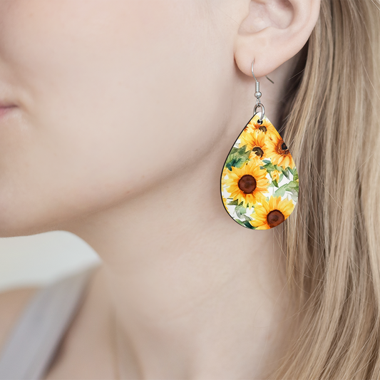 Sunflower Earrings