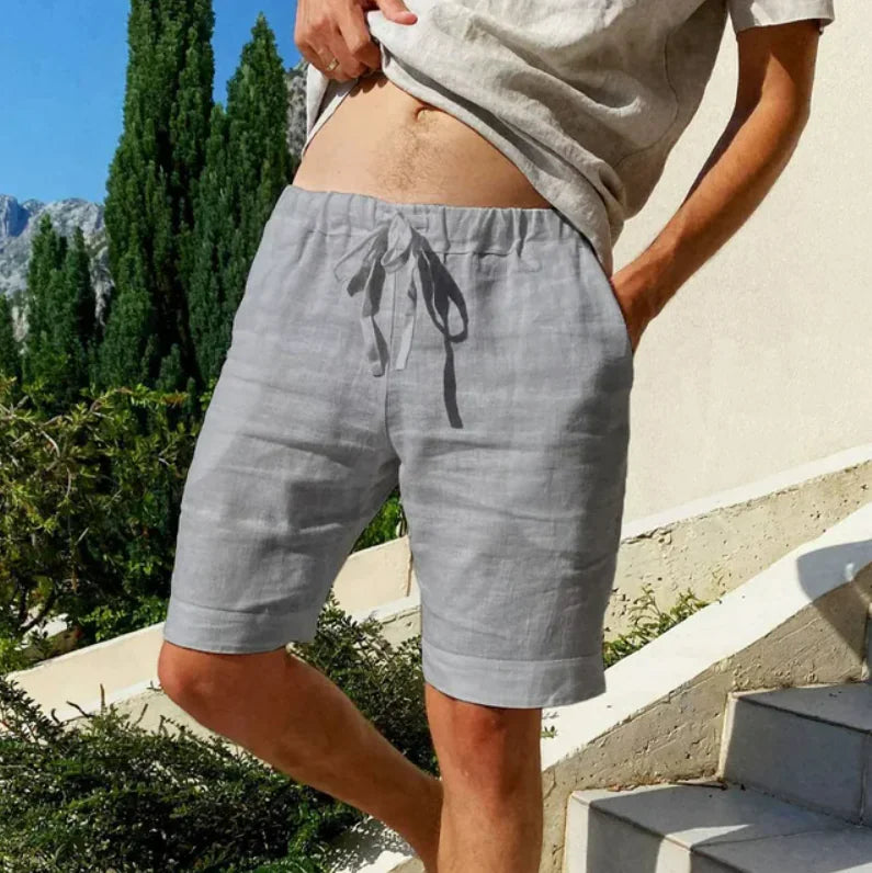 Linen Casual Shorts