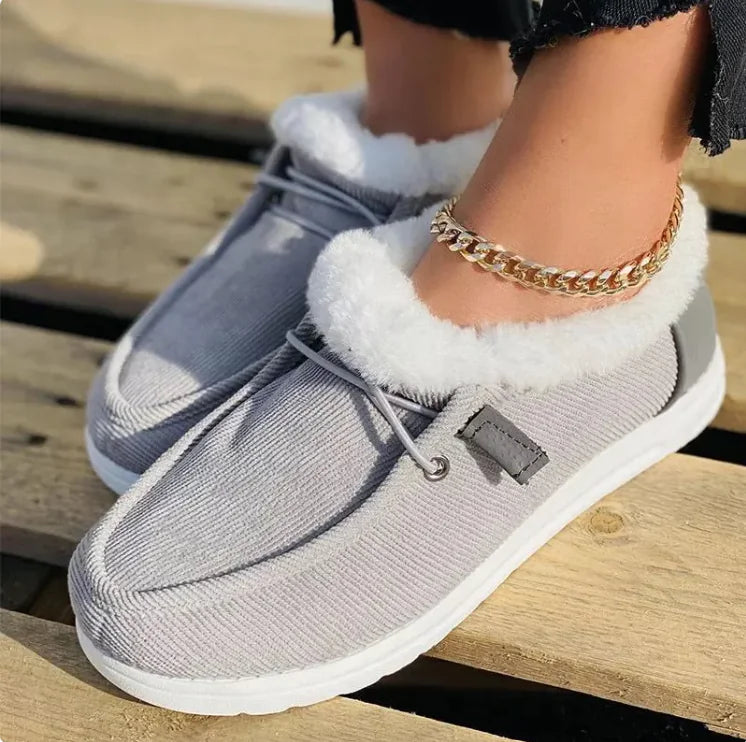 Cozy Plush Cotton Slippers