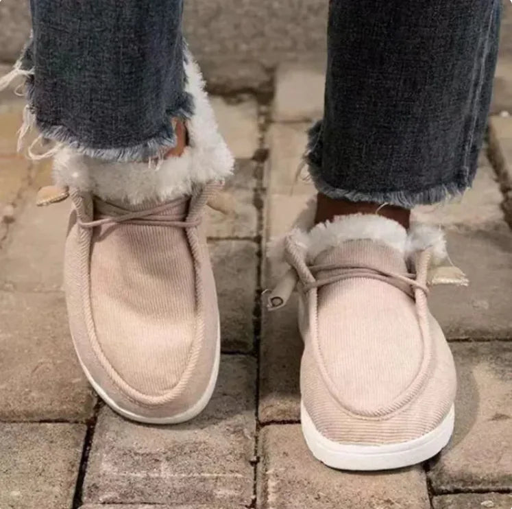 Cozy Plush Cotton Slippers