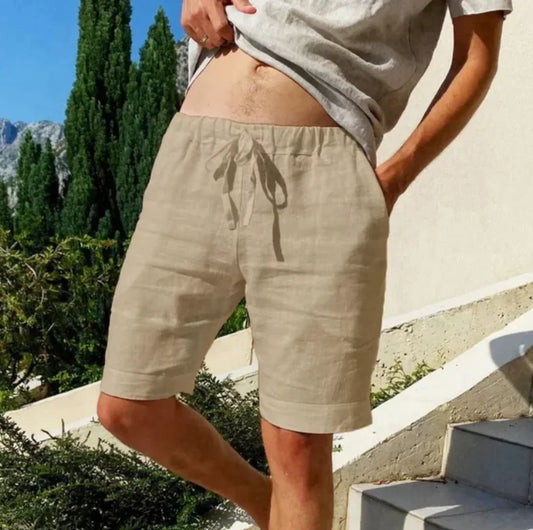 Linen Casual Shorts