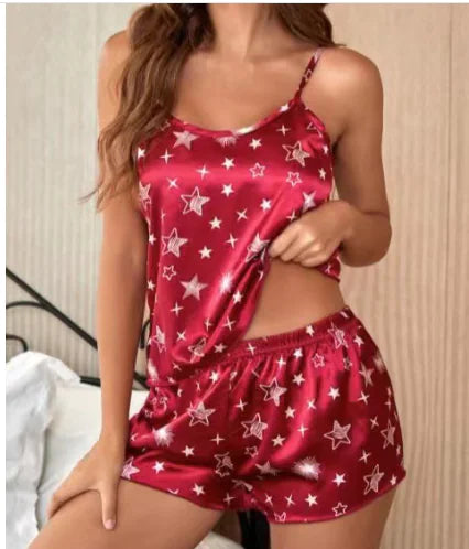 Printed Pajama Set