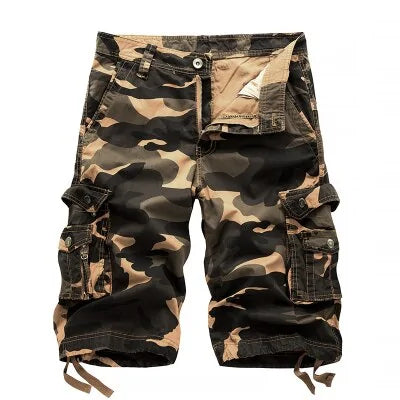 Camo Cargo Shorts