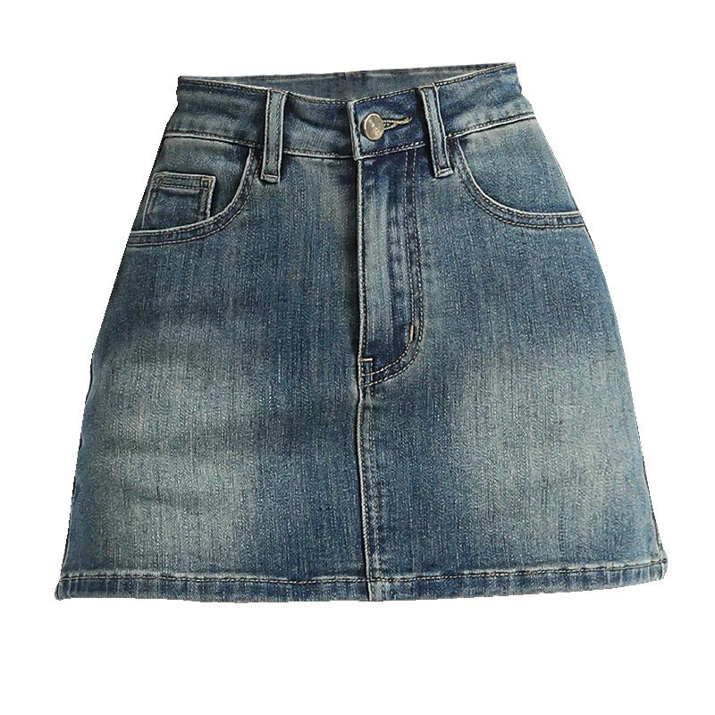 Denim Mini Skirt